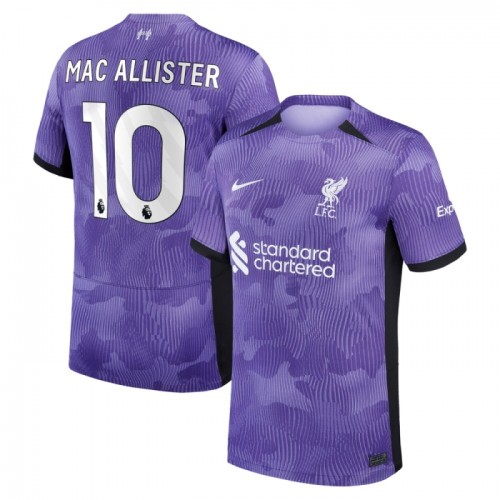 Maillot de Foot Liverpool Mac Allister 10 Third 2023-24